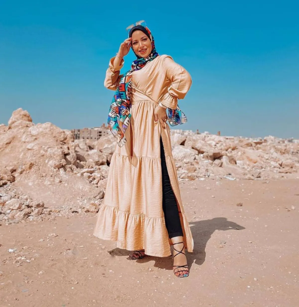 فساتين ناعمة ماكسي للعيد