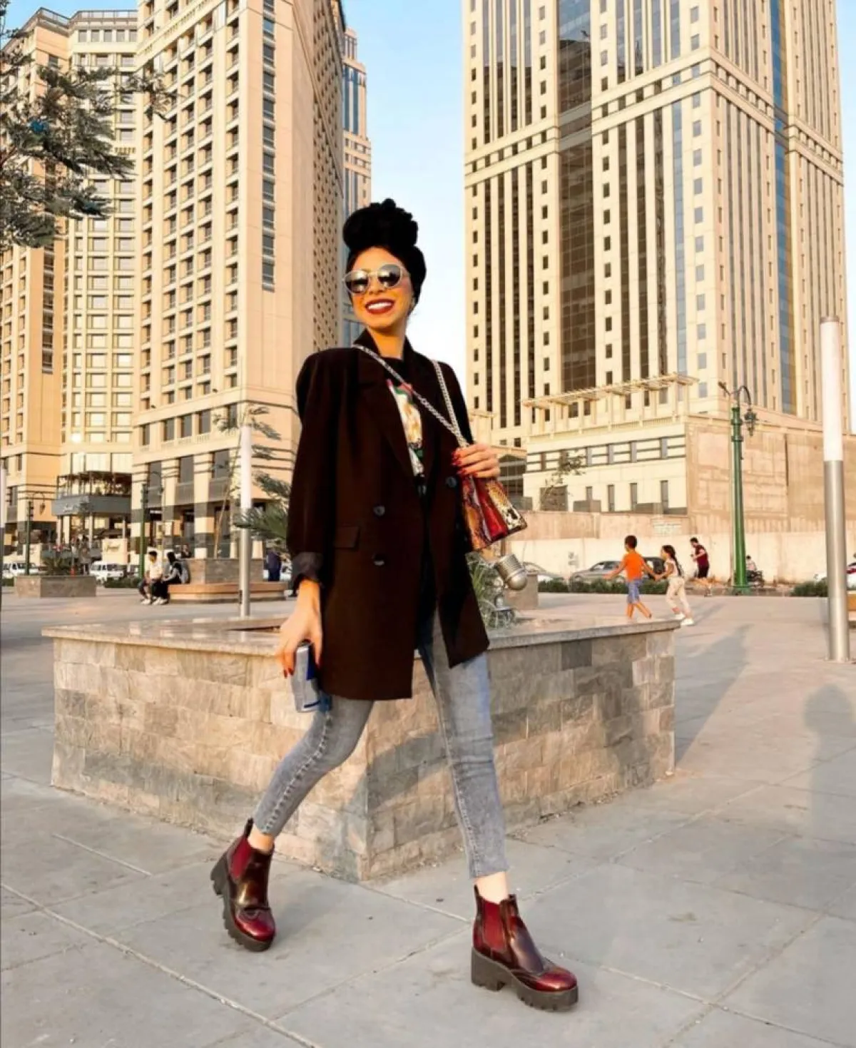 أفكار تنسيق بليزر للمحجبات في عيد الفطر