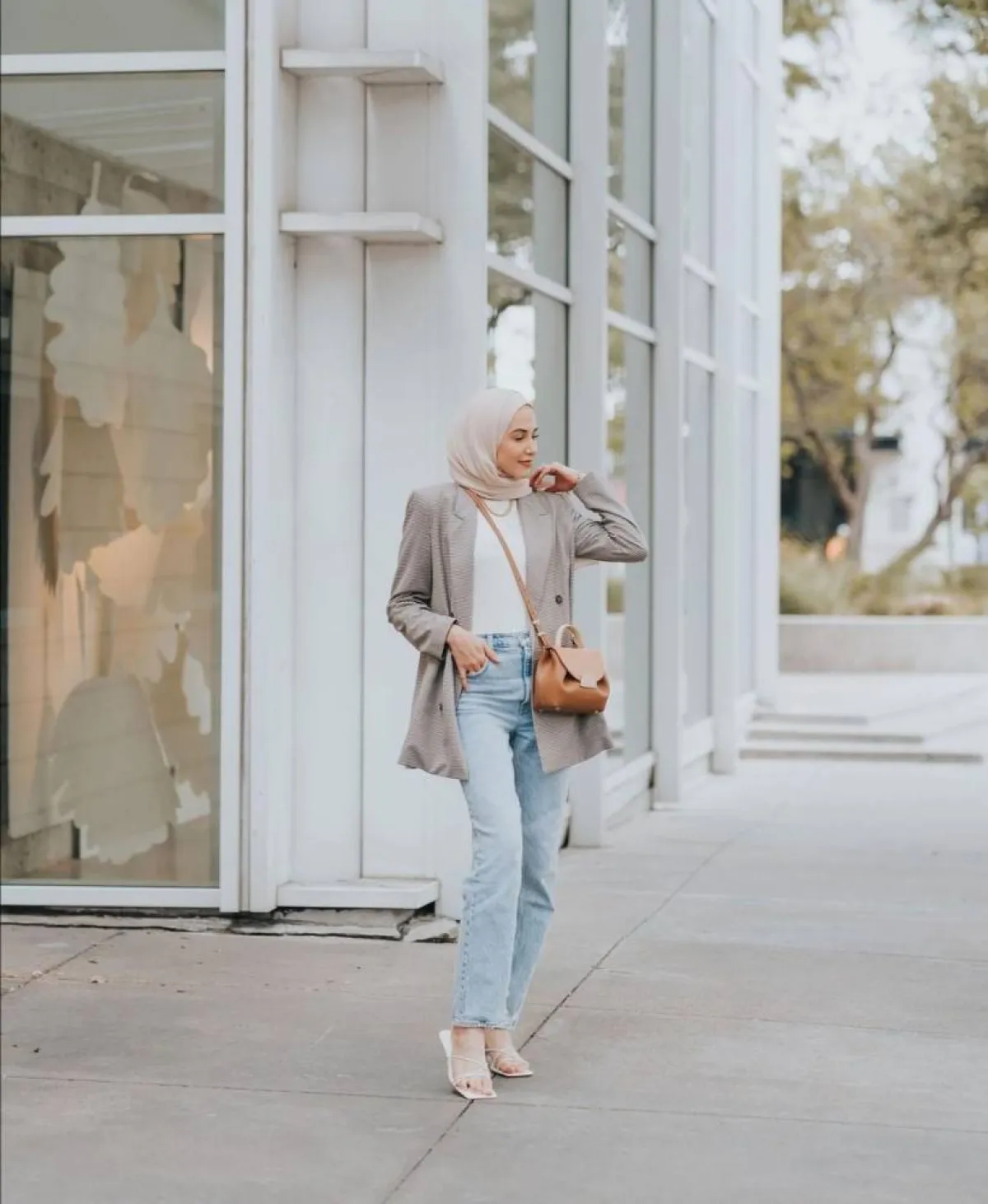 أفكار تنسيق بليزر للمحجبات في عيد الفطر