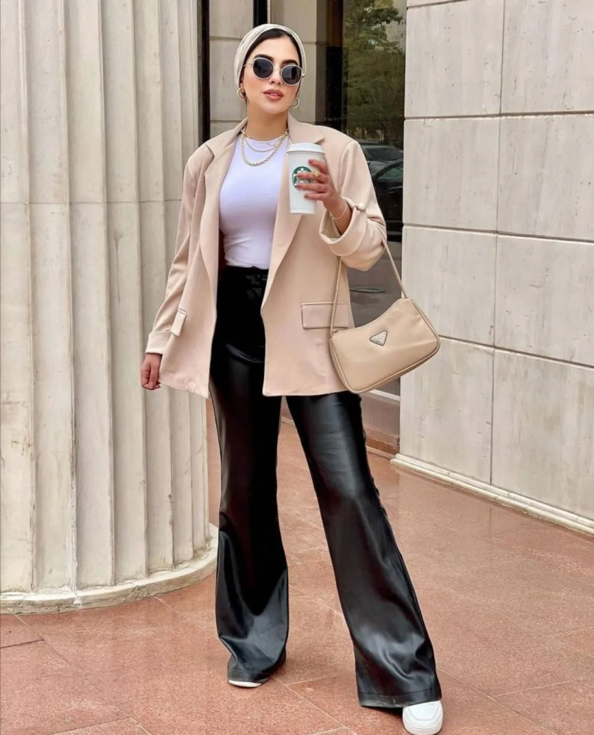 أفكار تنسيق بليزر للمحجبات في عيد الفطر