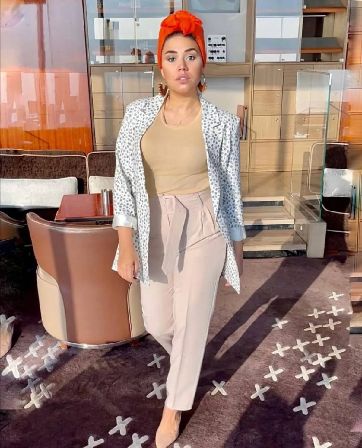 أفكار تنسيق بليزر للمحجبات في عيد الفطر