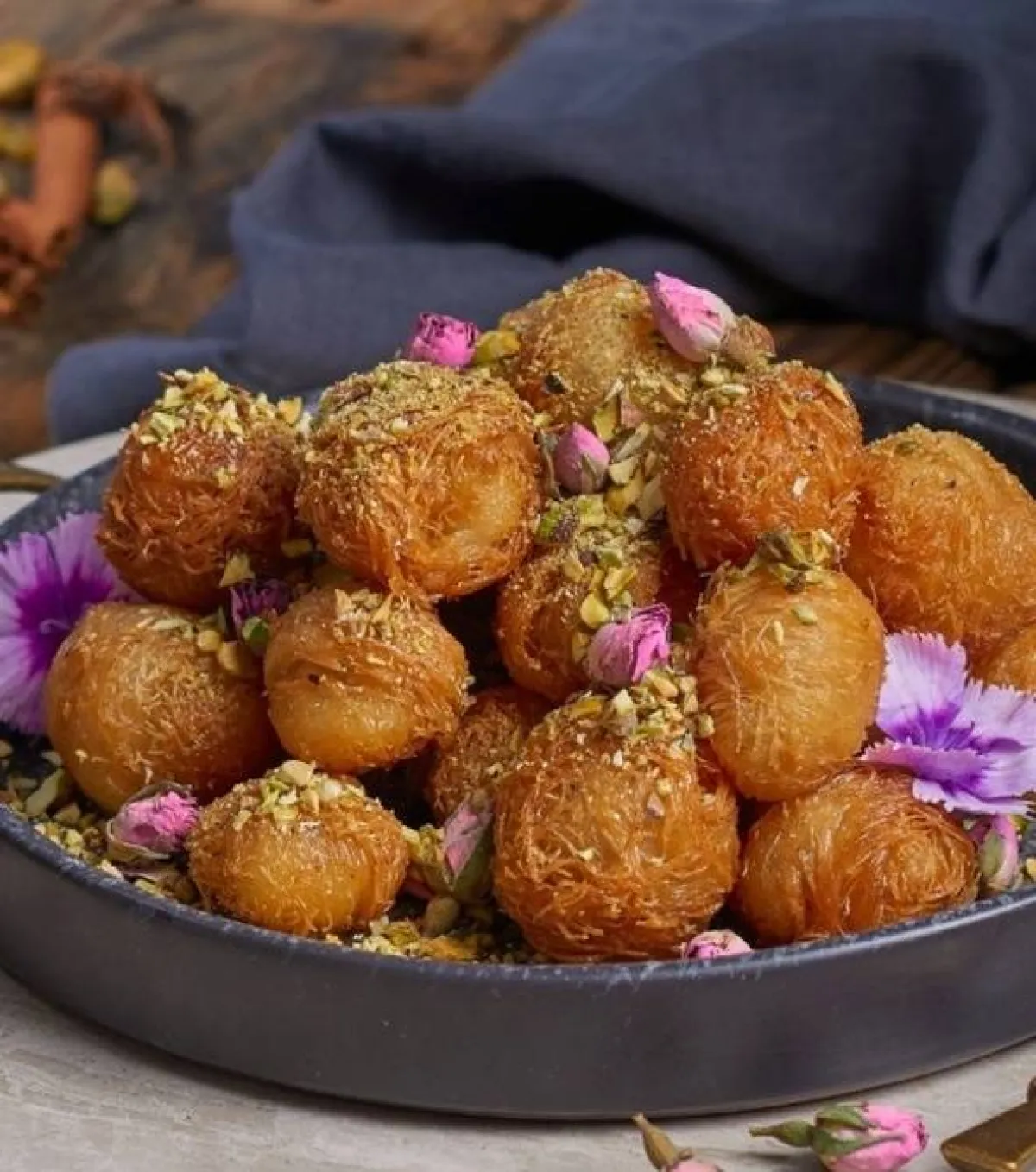 صورة لزلابية الكنافة من صنع الشيف آسيا