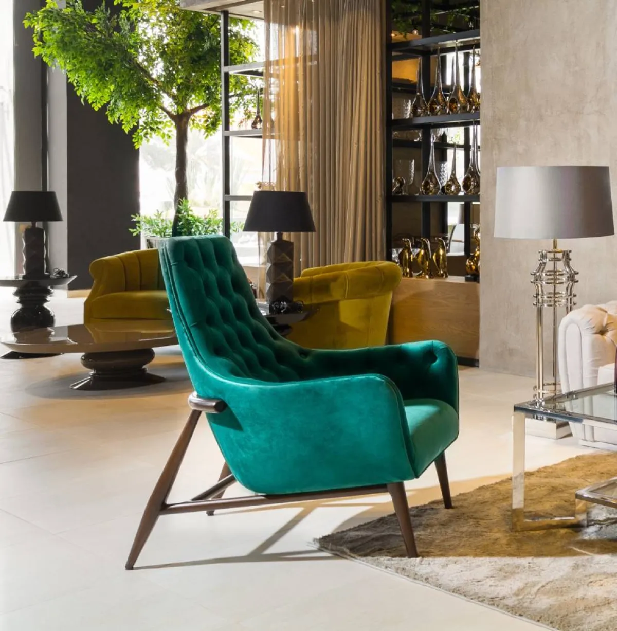 الأخضر يربط القاطنين بالطبيعة