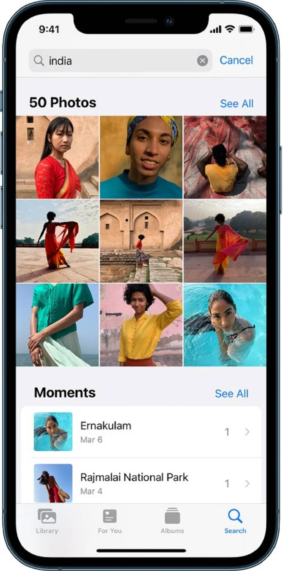 صورة تطبيق صور آيفون