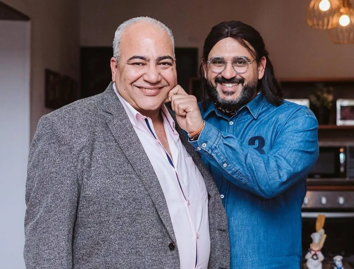 أكرم حسني وبيومي فؤاد - صورة من حسابه على إنستغرام