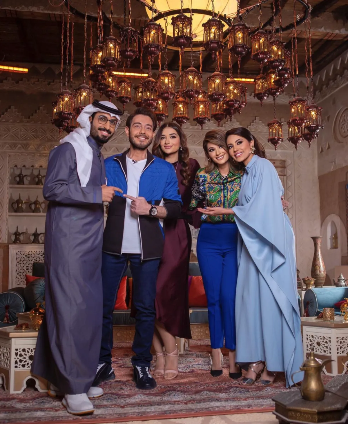 هدى زاهر وعائلتها - الصورة من حسابها على الانستجرام