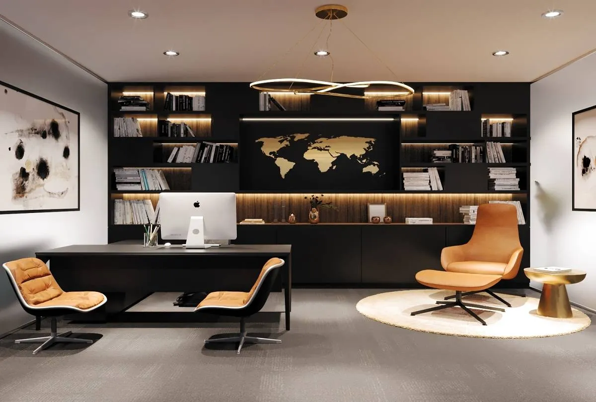 البرتقالي يحلّ على كراسي غرف المكاتب