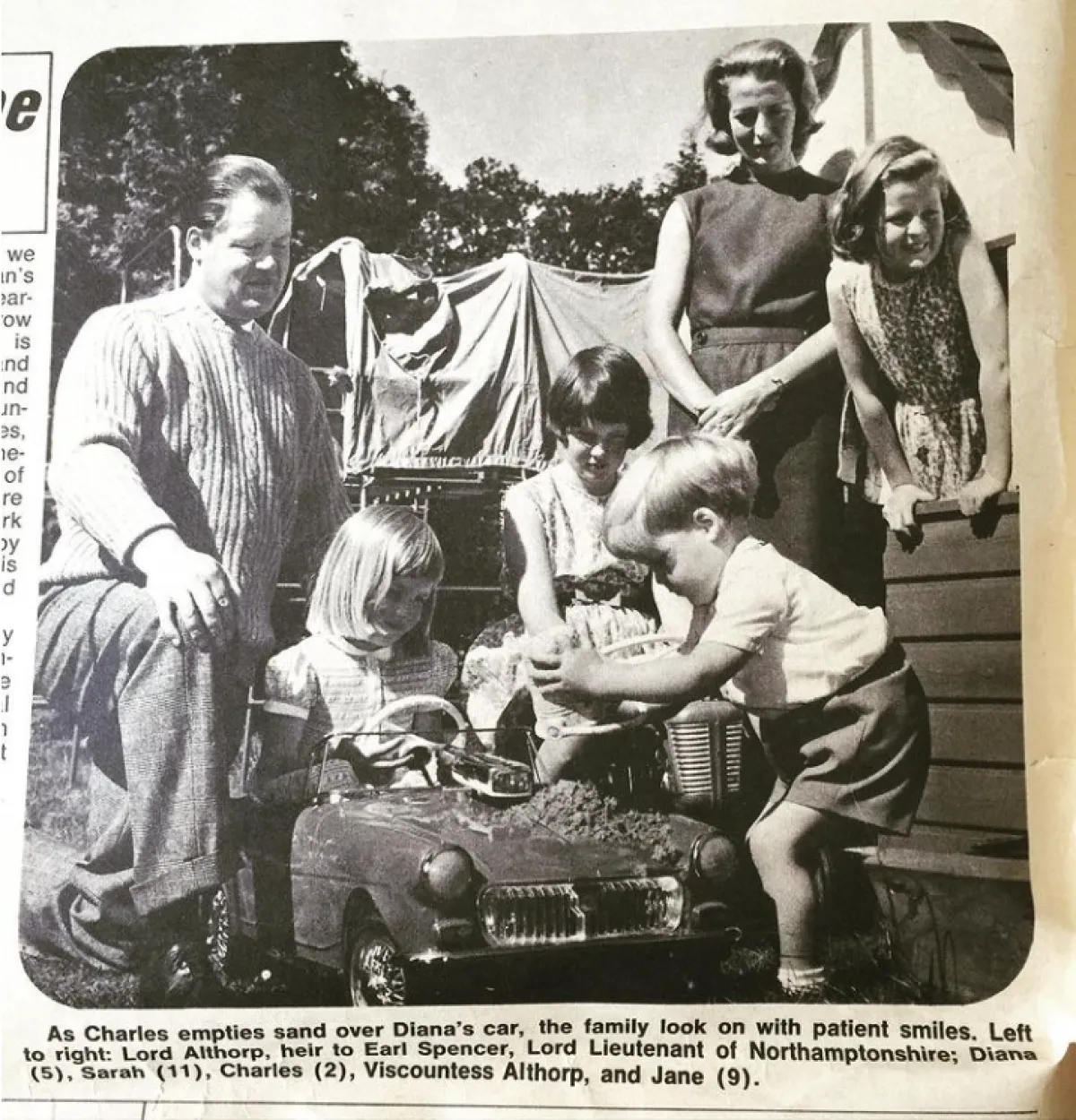 الصورة التي نشرها تشارلز سبنسر - الصورة من حساب تشارلز على إنستغرام