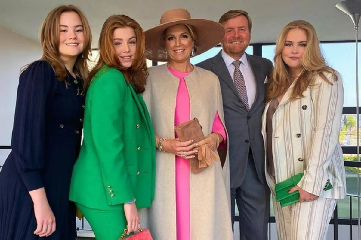 الملك ويليم ألكسندر والملكة ماكسيما وبناتهما- الصورة من حساب Europe Royals على إنستغرام