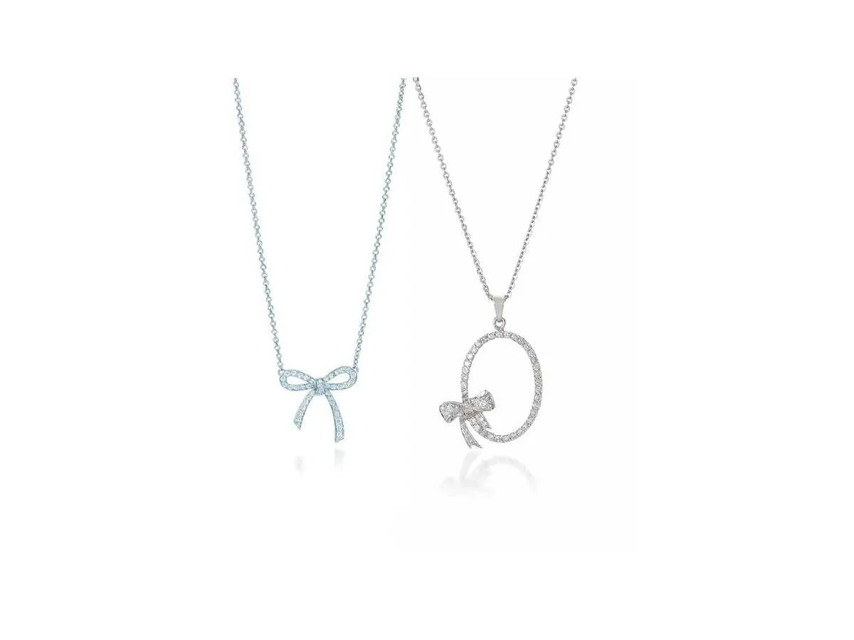 موديلات سلاسل ذهبية على شكل فيونكة 2022