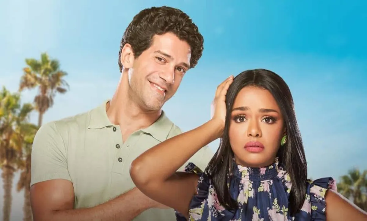 أسماء أبو اليزيد وأحمد مجدي على بوستر مسلسل  " الآنسة فرح" - صورة من صفحة الشركة المنتجة للعمل على " فيسبوك "