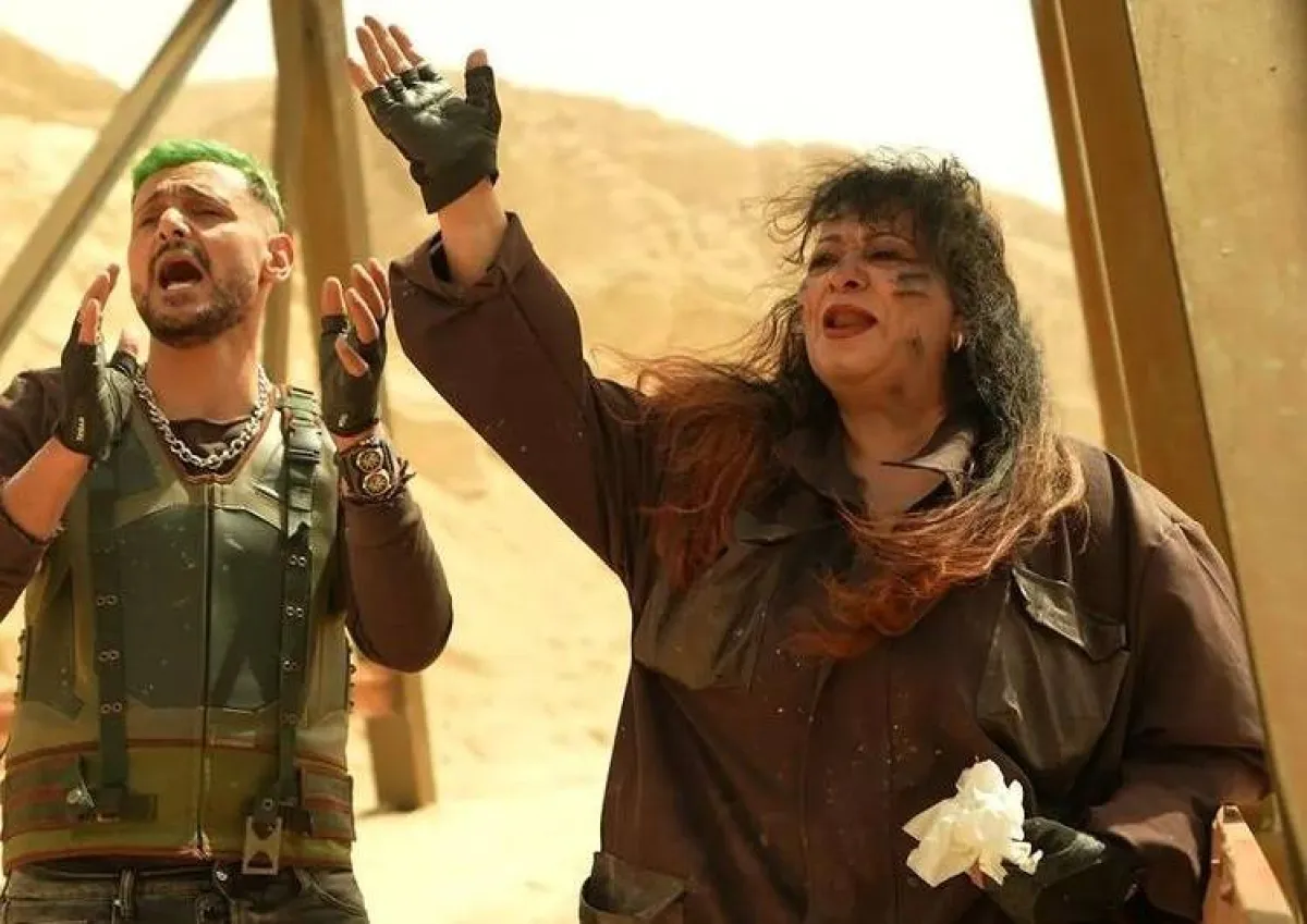 فريدة سيف النصر مع رامز جلال - صورة من حساب رامز على إنستغرام