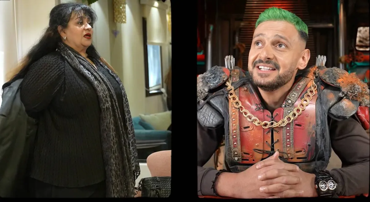 رامز جلال وفريدة سيف النصر - صورة من حساب رامز على تويتر