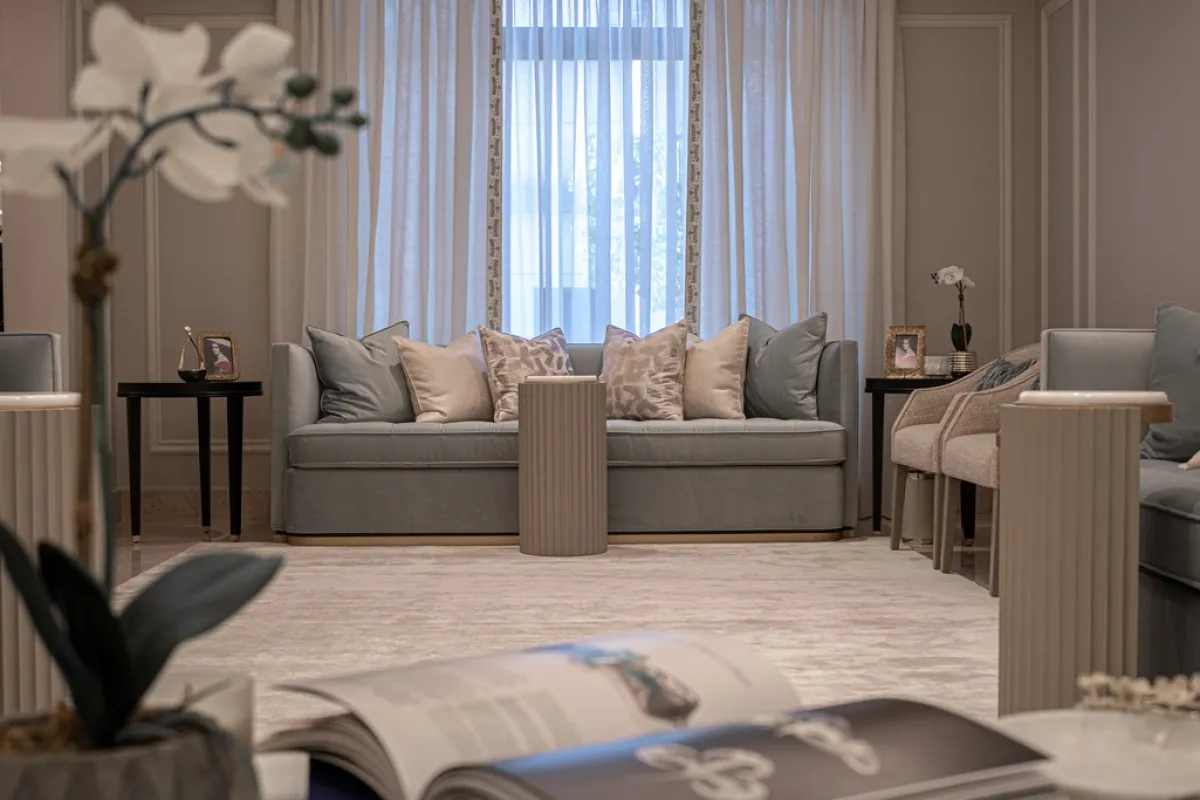 تصميم مجلس النساء في المنزل السعودي