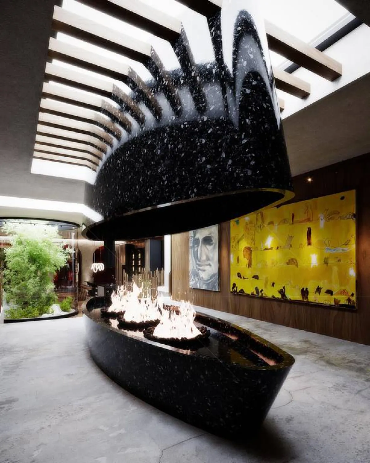 الفخامة طاغية على أعمال المهندس أحمد حسين