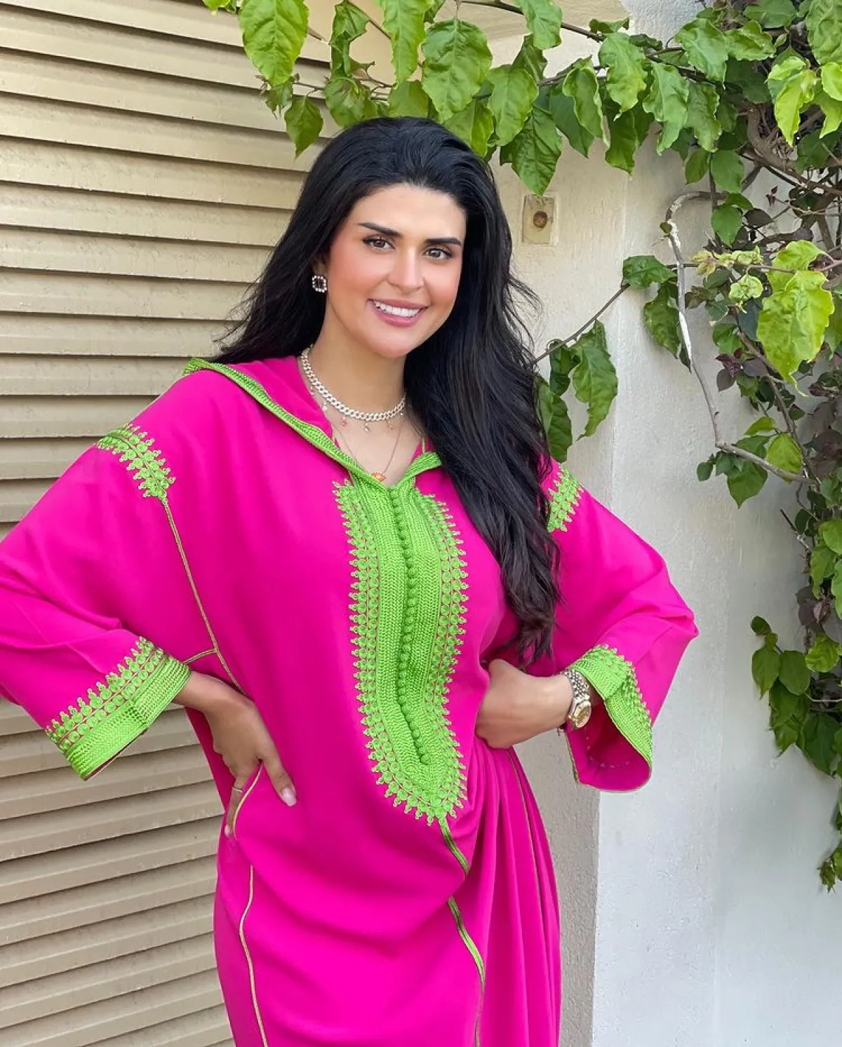 مجوهرات سلمى-الصورة من صفحة النجمة على انستغرام