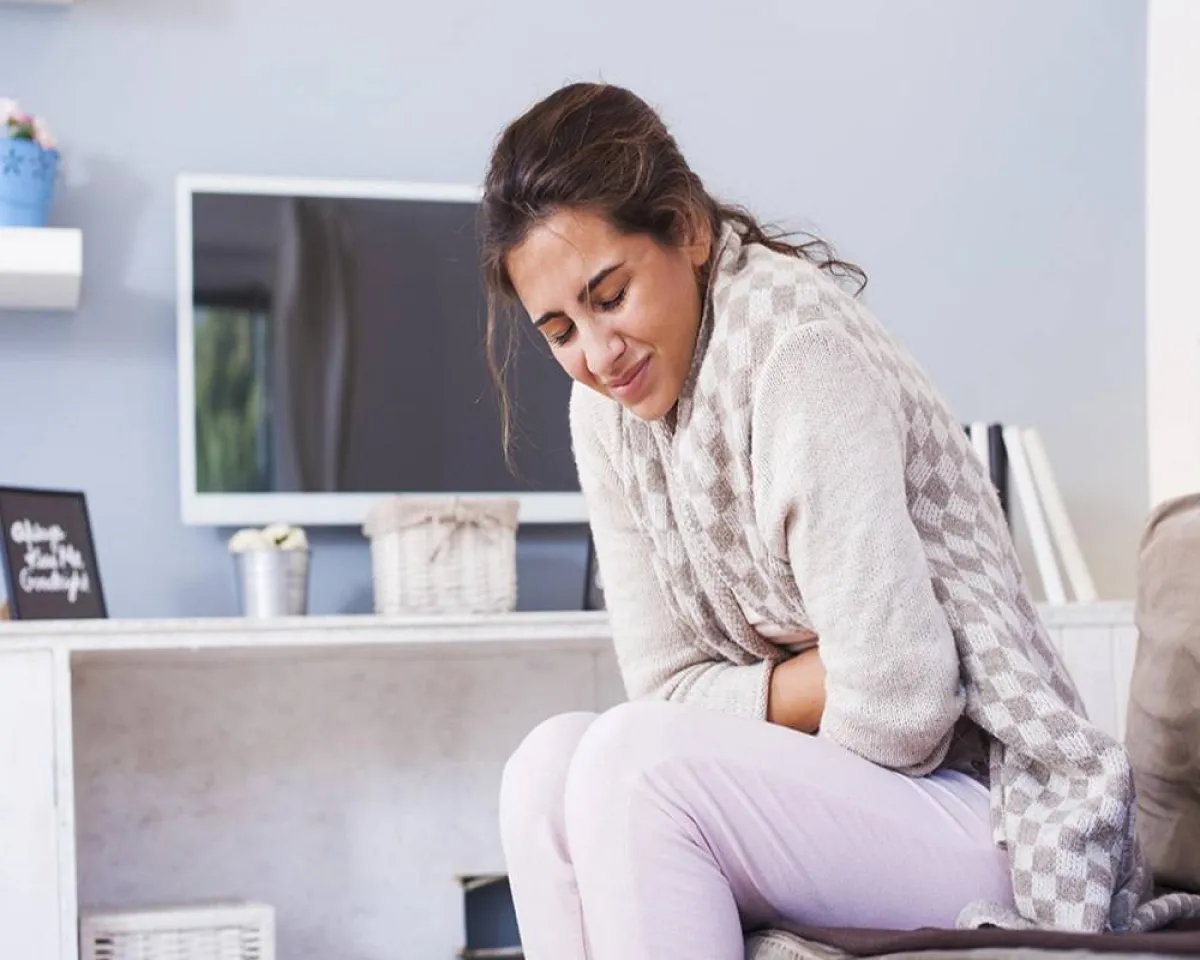 صورة لحامل تعاني من  الإمساك