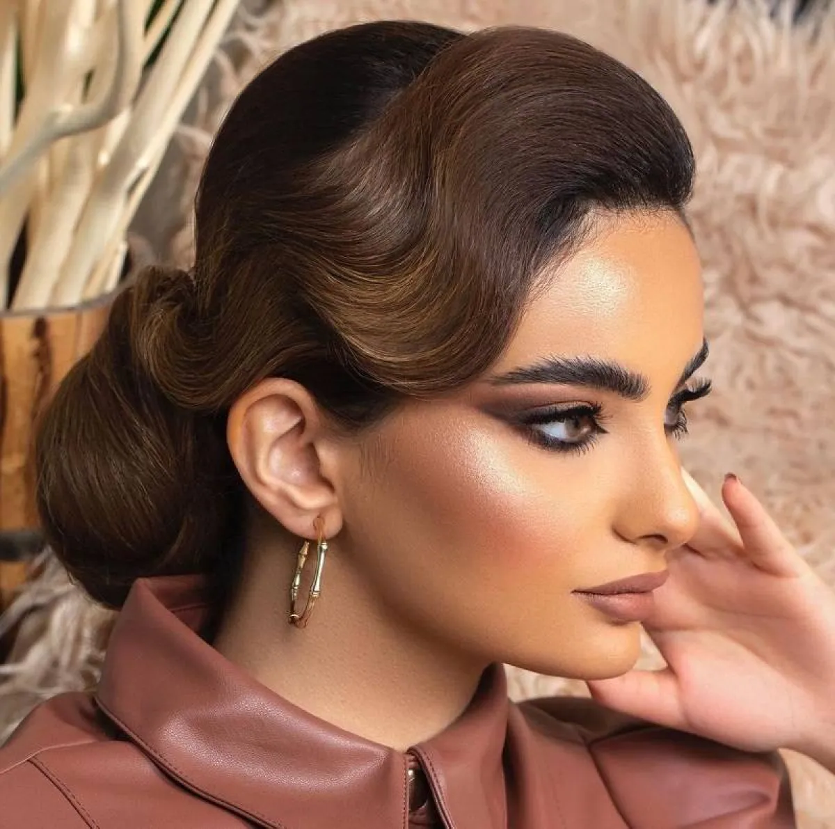 تسريحات الشينيون