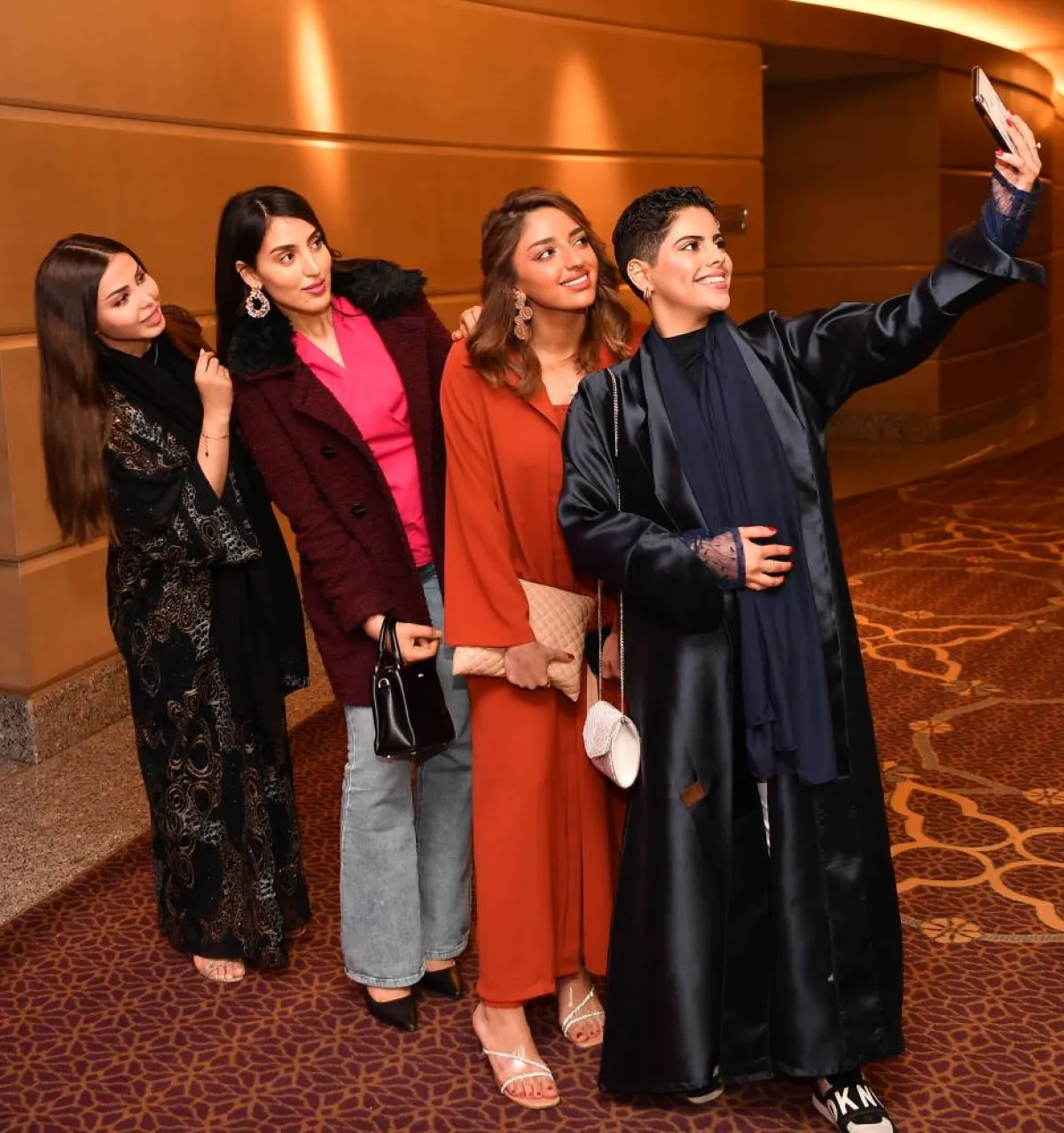 بطلات مسلسل شباب البومب- تصوير بشير صالح