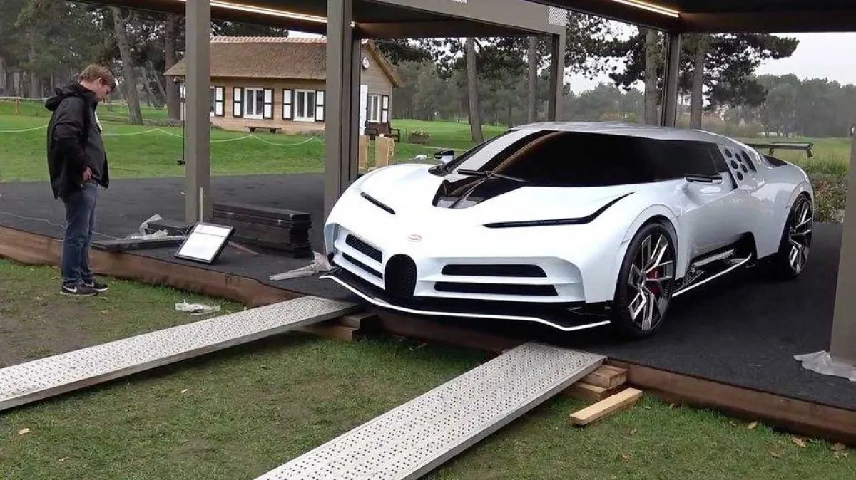 بوغاتي شنتوديتشي تدخل مرحلة الإنتاج لاجل رونالدو 