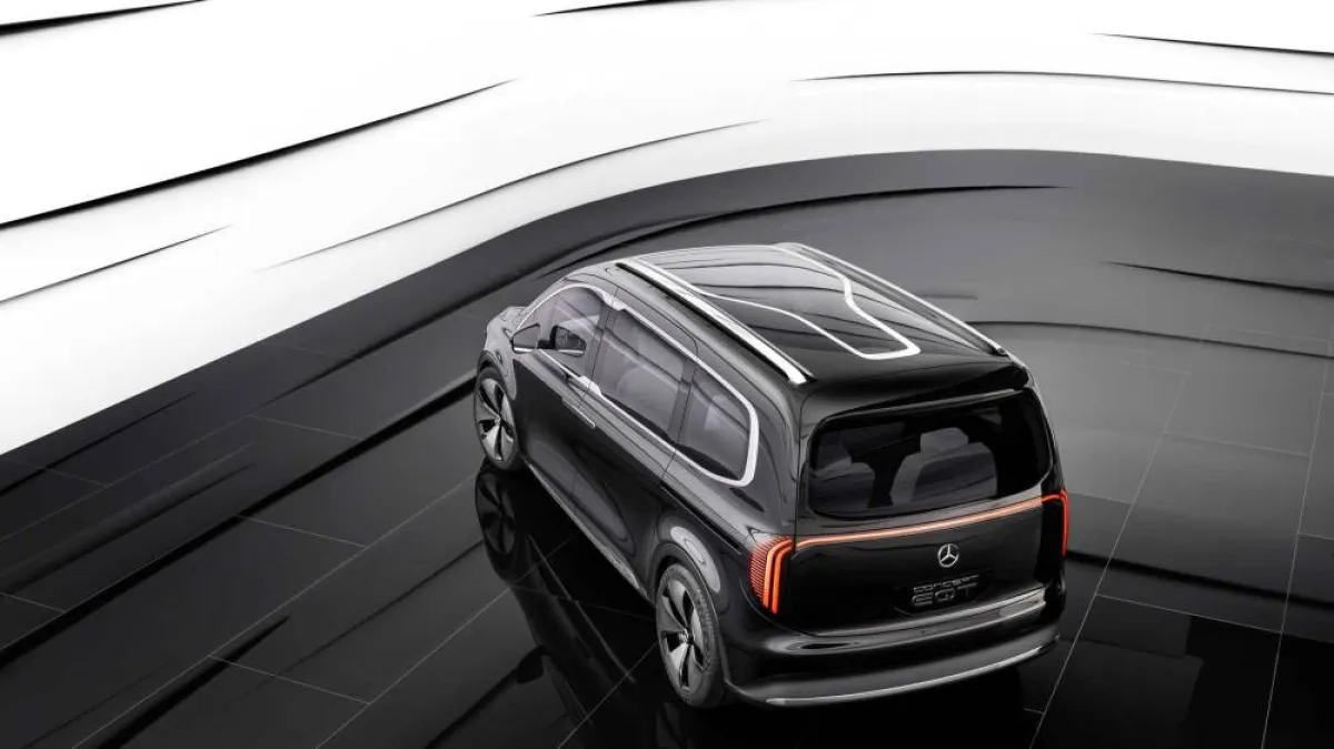 مرسيدس تطرح ميني فان الكهربائيةT-Class الشهر القادم 