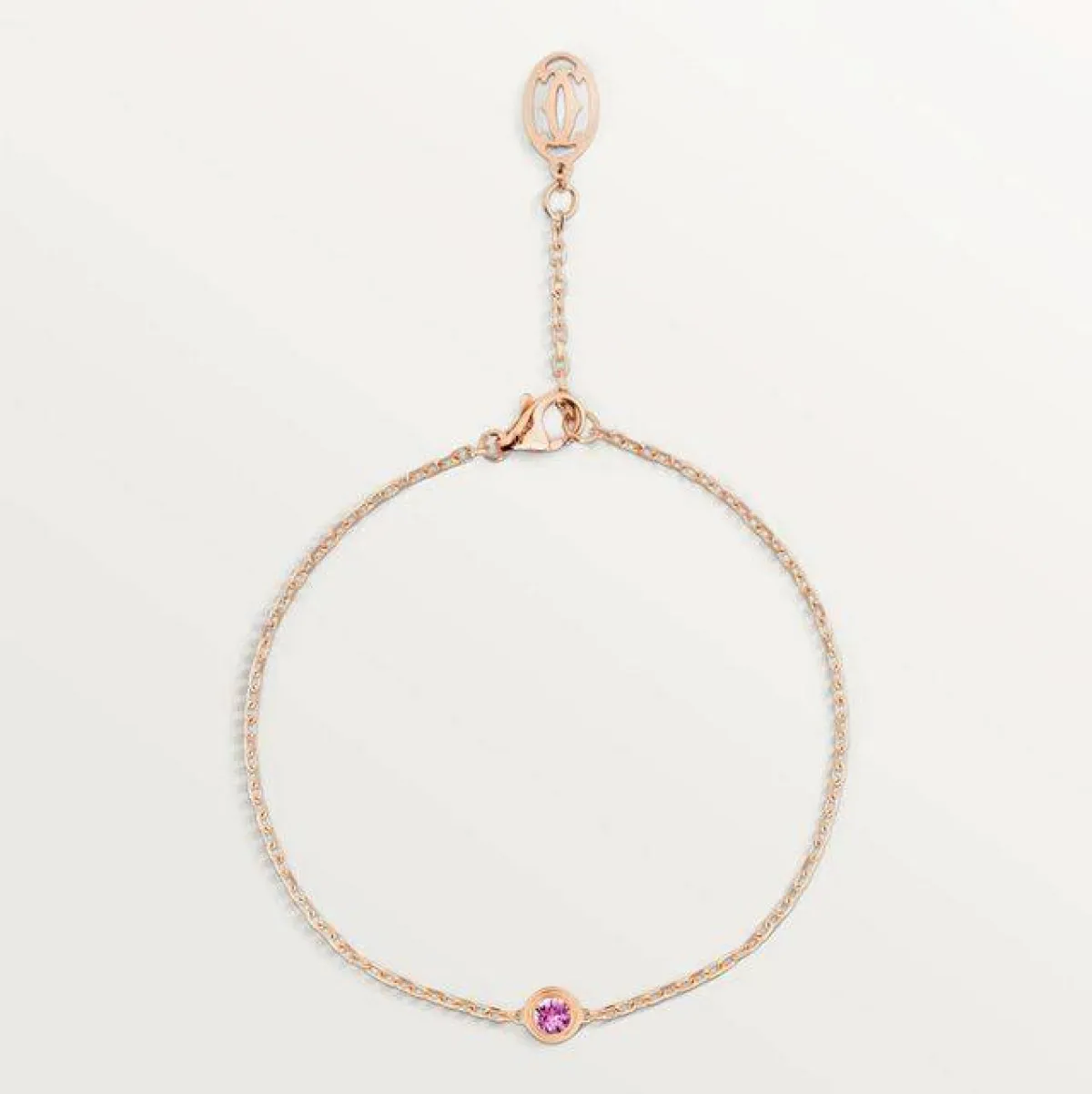 سوار مرصع بالياقوت الوردي من كارتييه Cartier