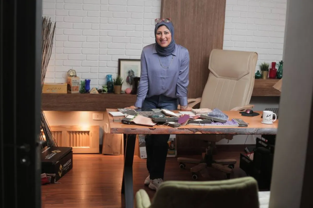 داليا جابر، مصمّمة الديكور 