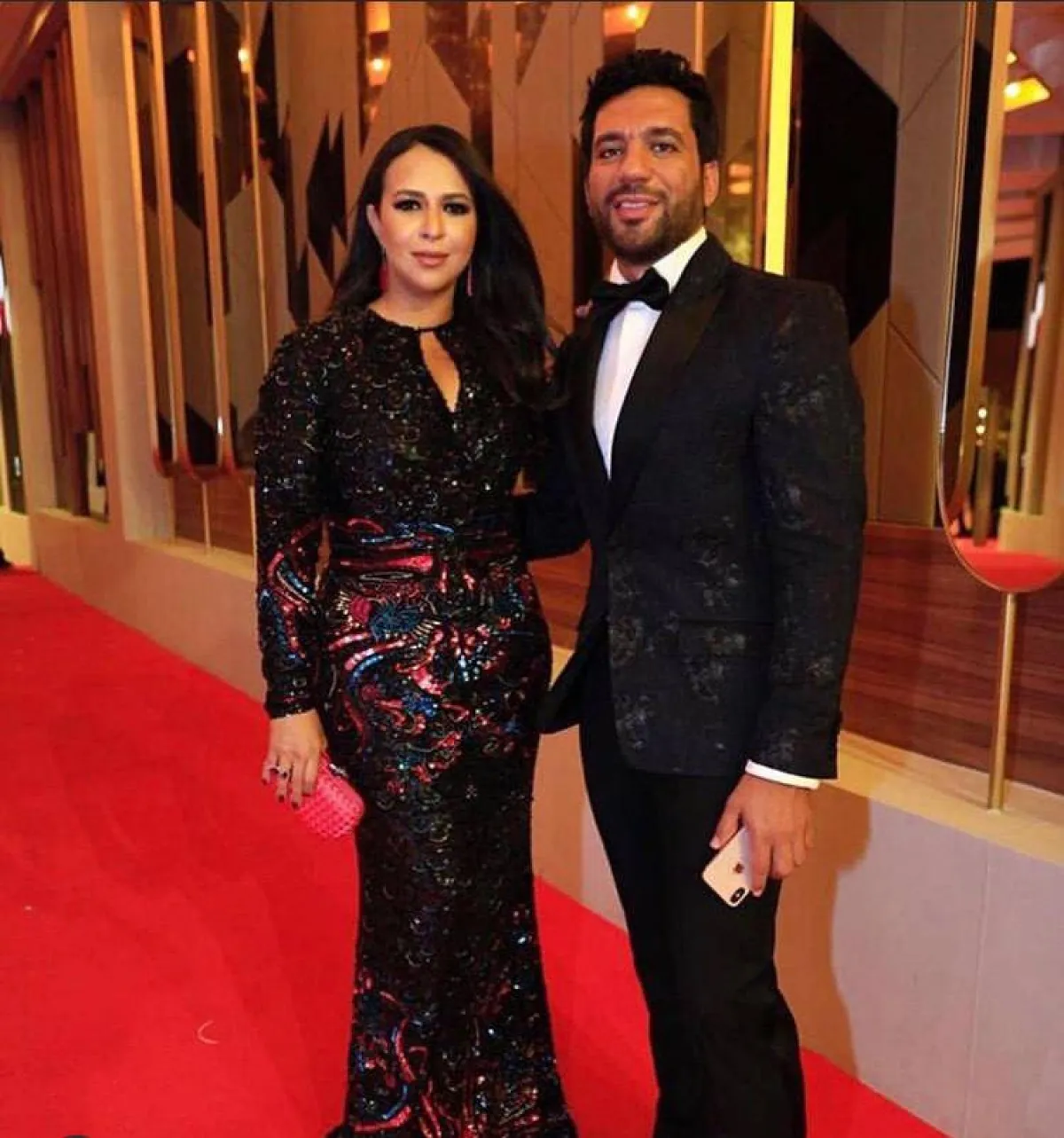 إيمي وزوجها حسن الرداد - الصورة من حساب إيمي على انستغرام