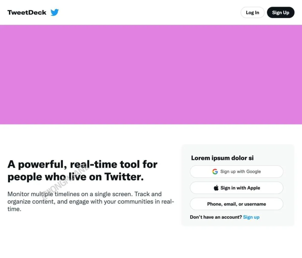 صورة تكشف فرض رسوم على تويت ديك