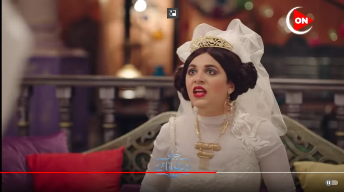 رحمة أحمد - لقطة شاشة من برومو المسلسل