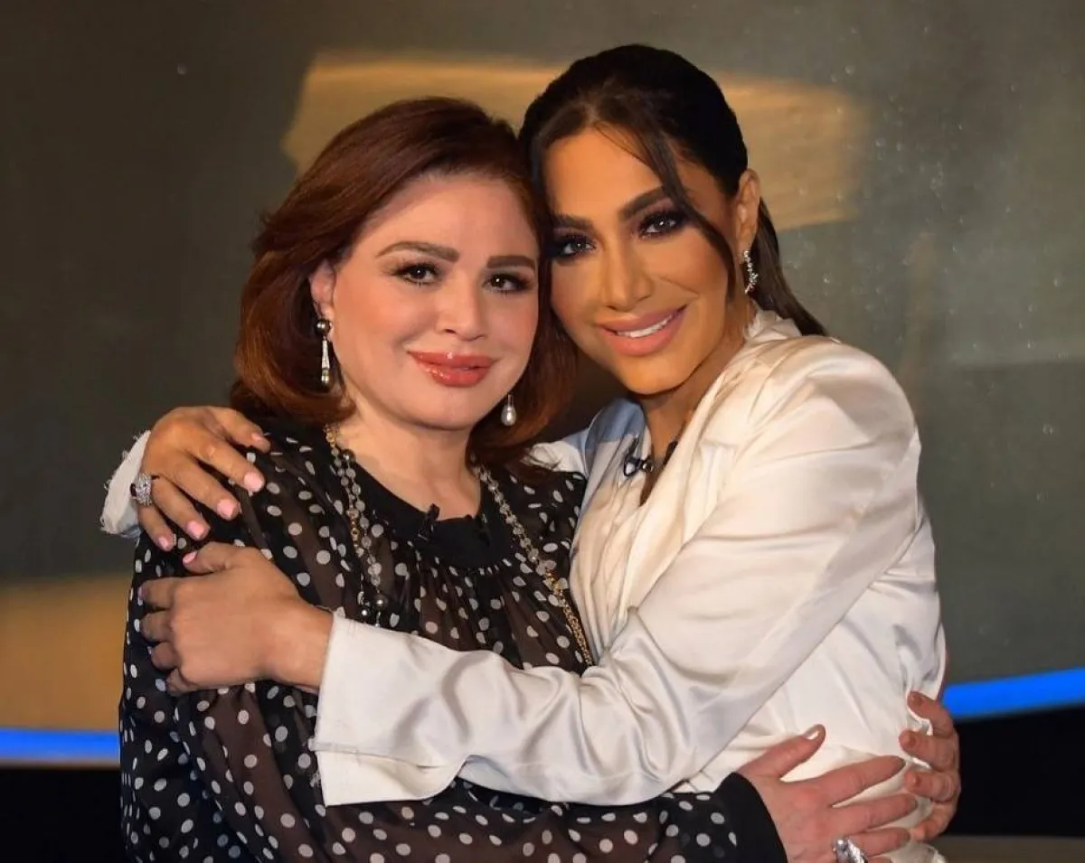 بسمة وهبة وإلهام شاهين - الصورة من حساب بسمة على إنستغرام