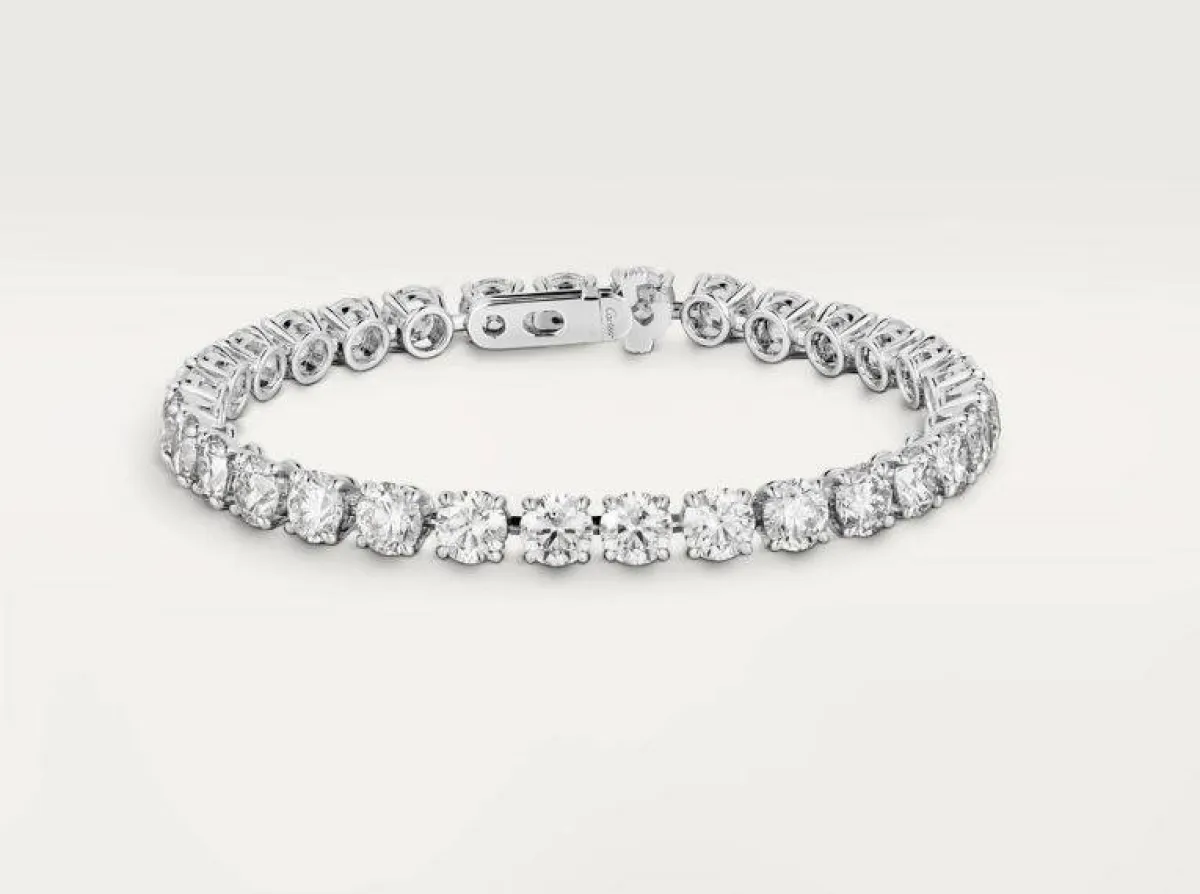 سوار بلاتين من كارتييه Cartier