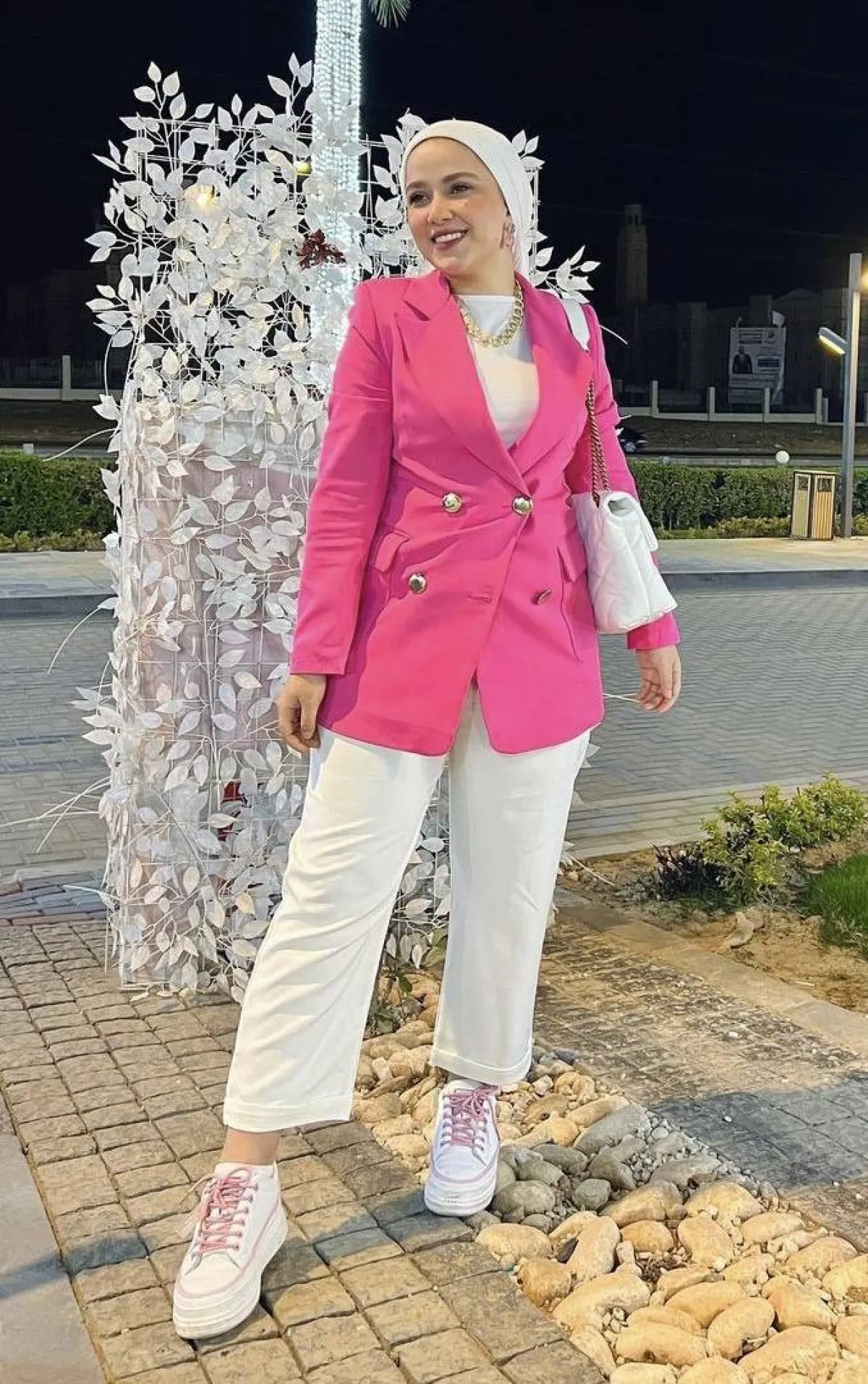 اطلالة البدلة الكاجوال