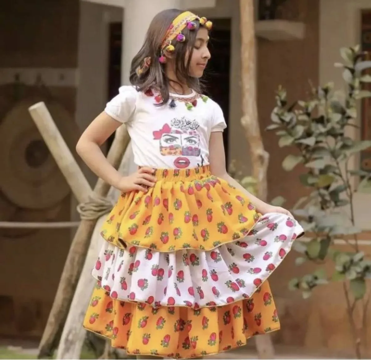 فستان بطبقات