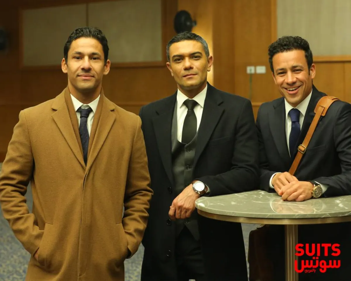 علي قاسم ضيف شرف - الصورة من المسؤول الإعلامي بالمسلسل