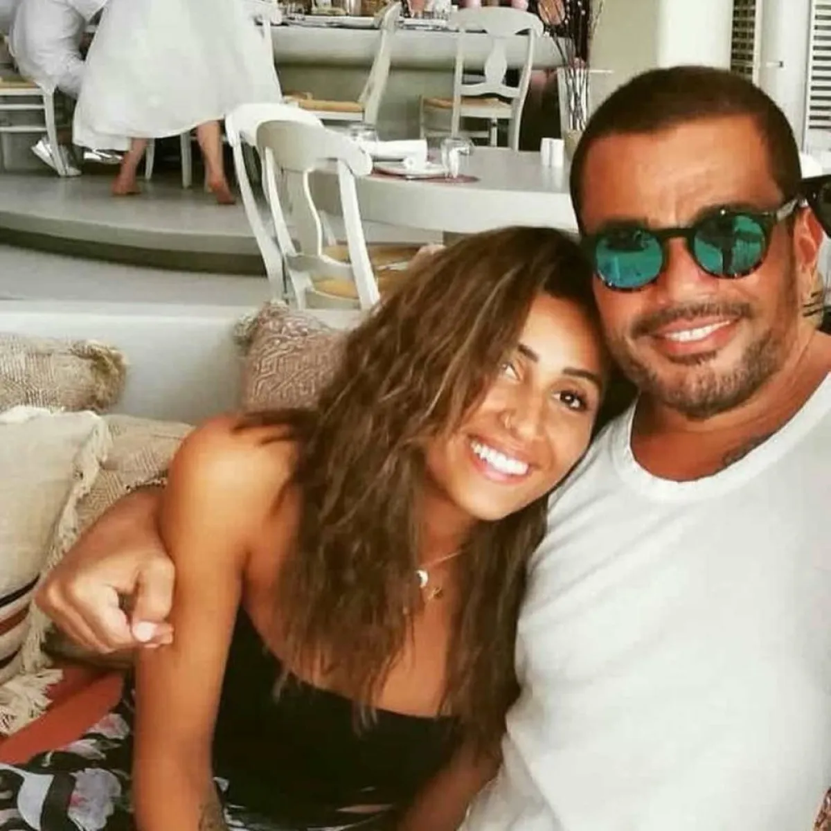 عمرو دياب ودينا الشربيني - الصورة من أرشيف المحرر