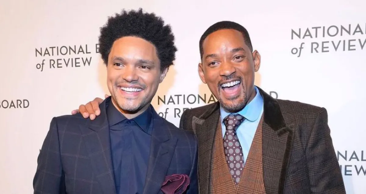 تريفور نواه وويل سميث - الصورة من حساب تريفور على انستغرام