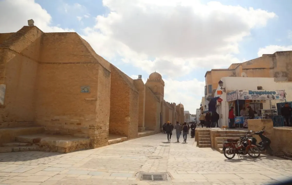 سور جامع عقبة بن نافع بالقيروان