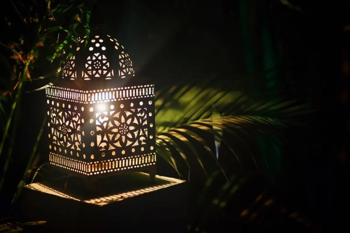 نموذج عن فانوس رمضان