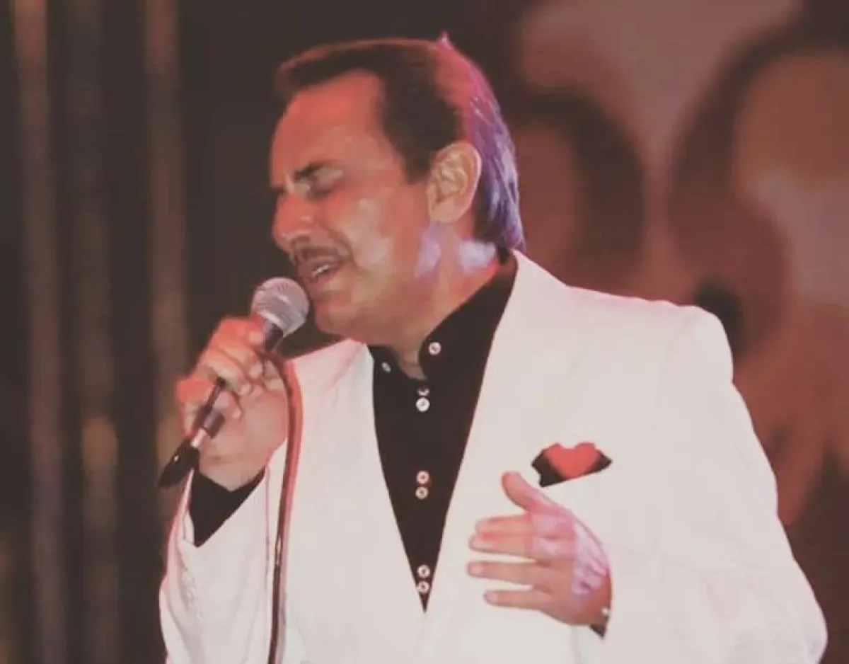 ملحم بركات - الصورة من حساب ابنه مجد على إنستجرام