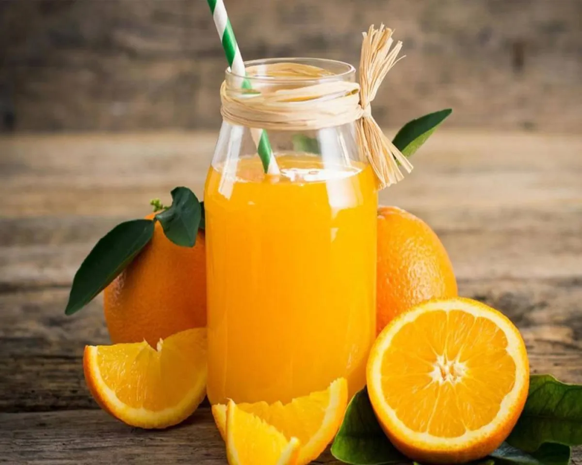 صورة لعصير البرتقال
