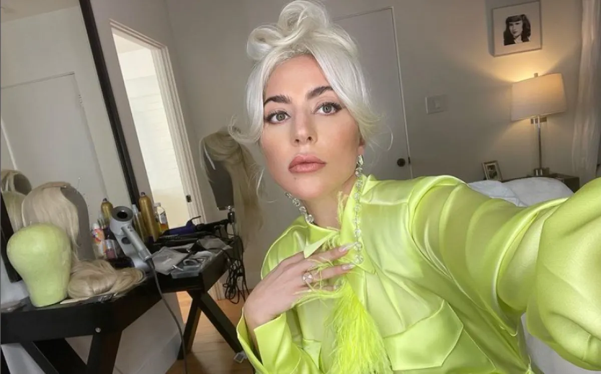 ليدي غاغا - الصورة من حساب النجمة على إنستغرام