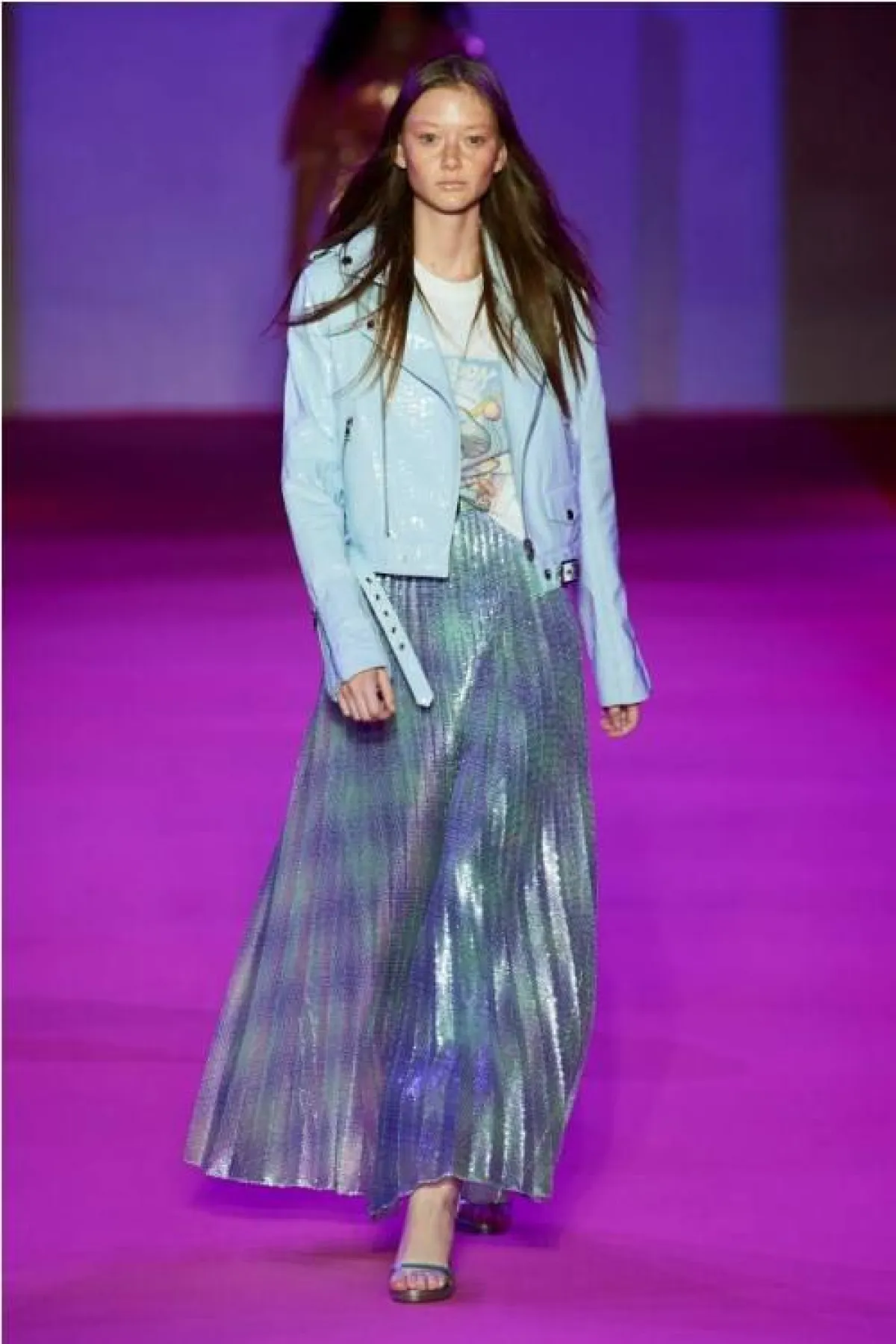 تنورة ماكسي محتشمة من براندون ماكسويل  Brandon Maxwell