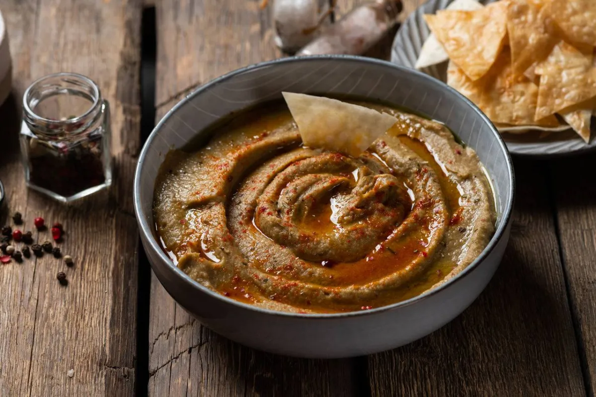 صورة لطبق الفول