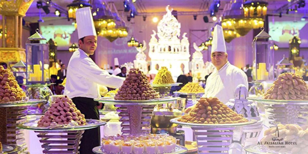 خيمة فوانيس رمضان في فندق الفيصلية