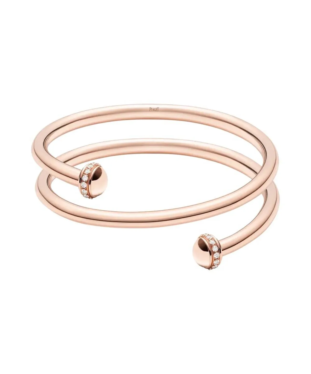 أساور ذهب مفتوحة مرصعة بالألماس لإطلالة جذابة لعروس 2022