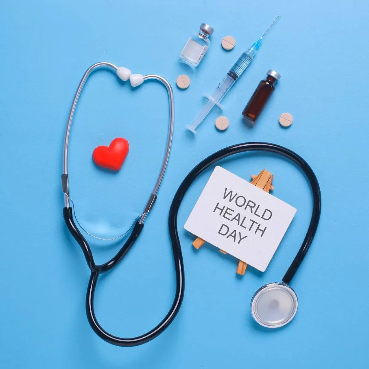 صورة لشعار يوم الصحة العالمي