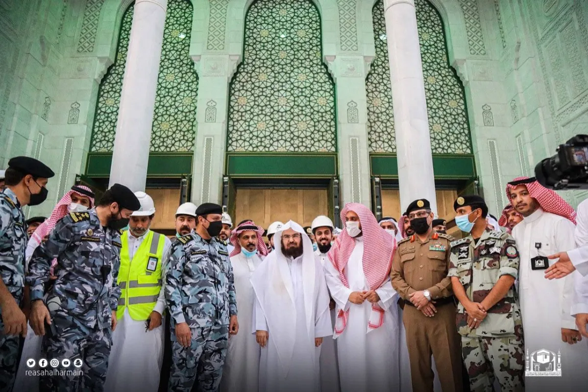 افتتاح باب الملك عبد العزيز