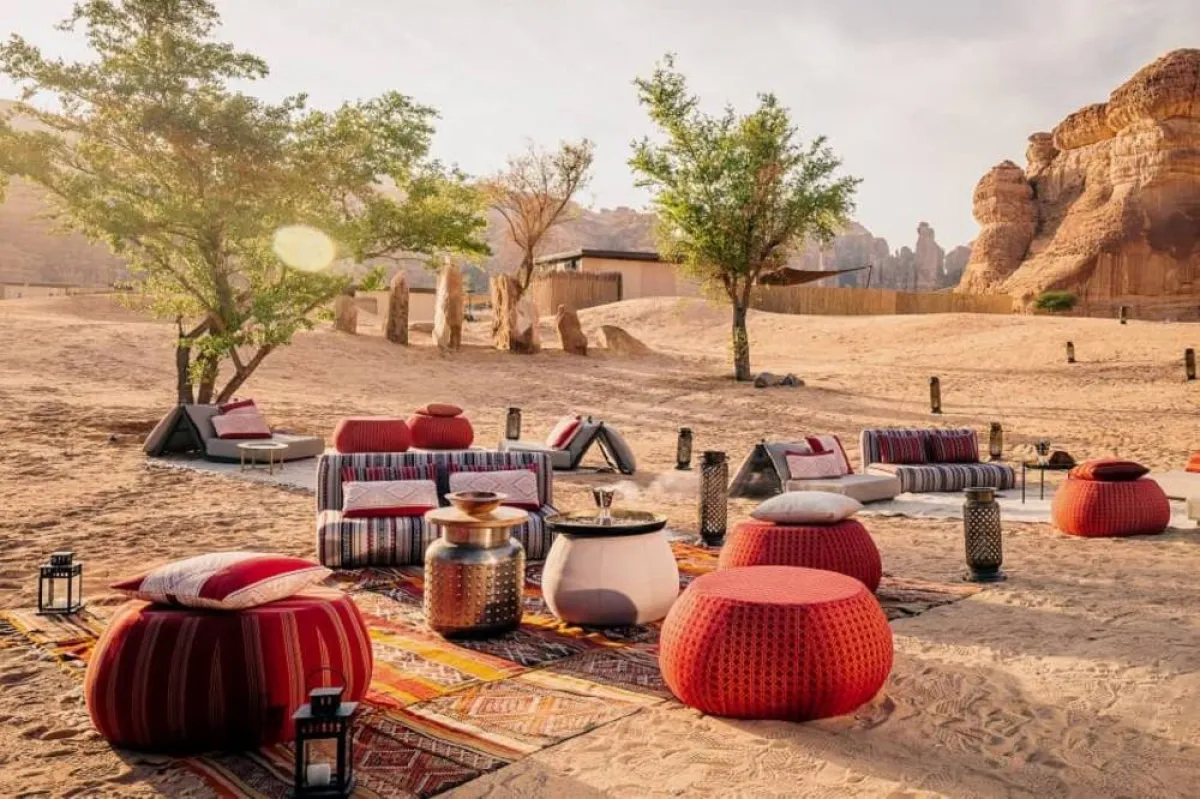 منتجع هابيتاس العلا وأهتمام لافت بالسدو والمنتجات الحرفية