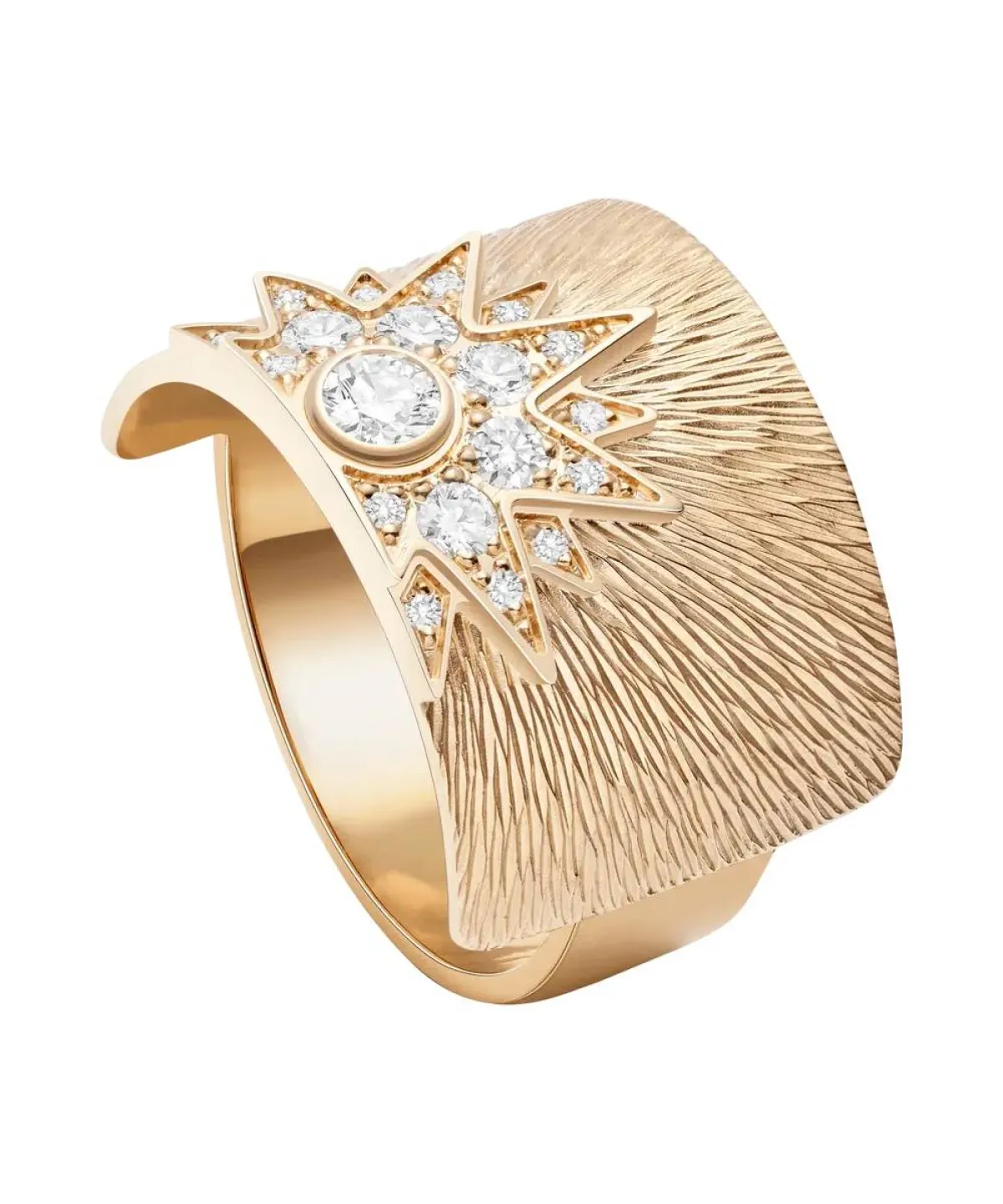 خاتم كبير مرصع بالألماس من بياجيه Piaget